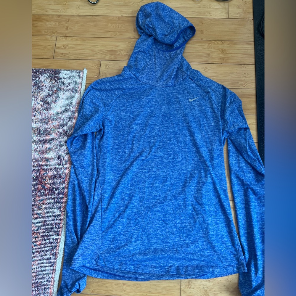 Nike, blue medium running top